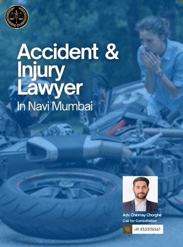 Accident lawyer in Navi Mumbai handling road accident and injury claims.