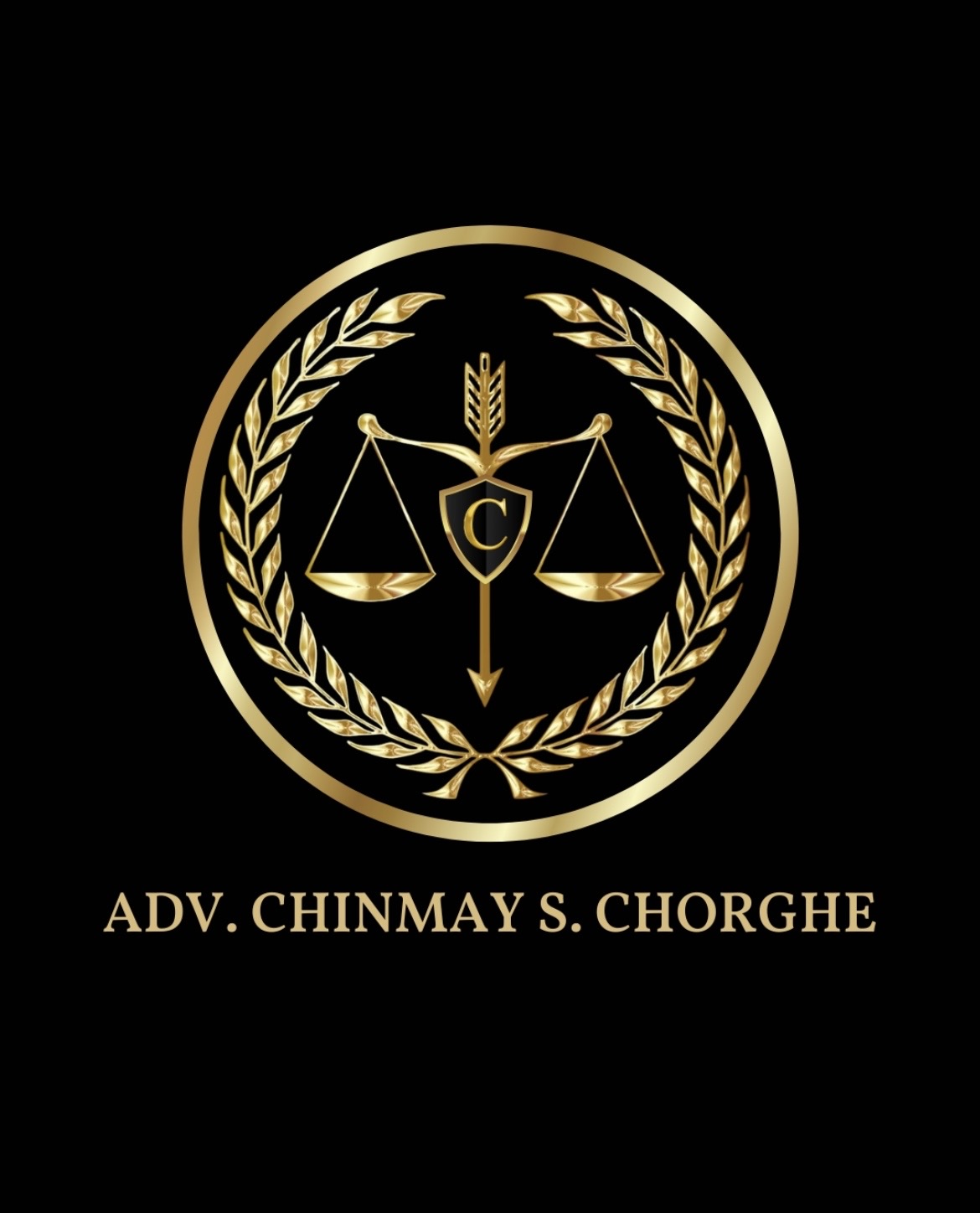 Advocate Chinmay Chorghe law firm logo Navi Mumbai